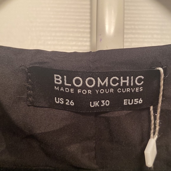 Brand New BloomChic Black Pleated Dress…size 26 - Picture 4 of 6